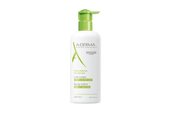 A-DERMA Lait Corps Hydratant 400 ml