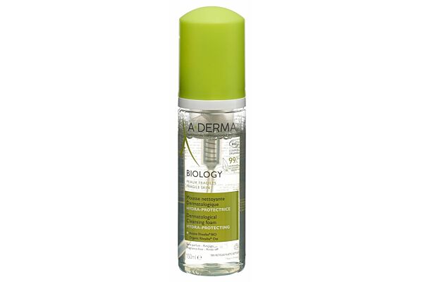 A-DERMA BIOLOGY Mousse Nettoyante dist 150 ml