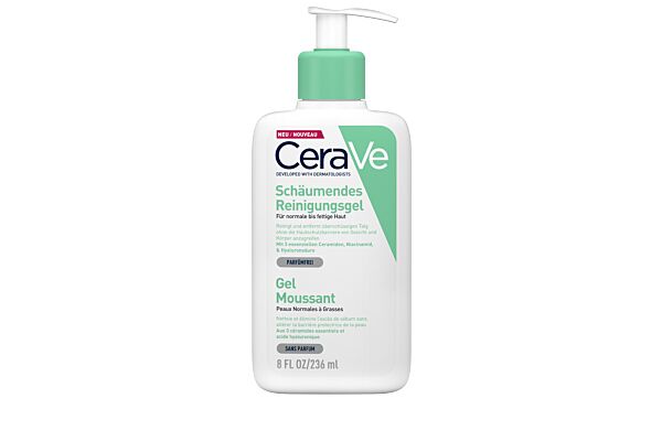 CERAVE Gel moussant disp 236 ml