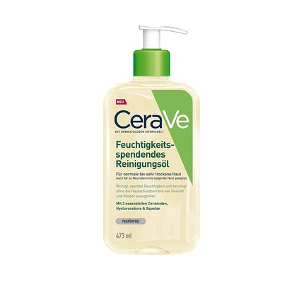 CERAVE Huile lavante hydra moussante dist 473 ml