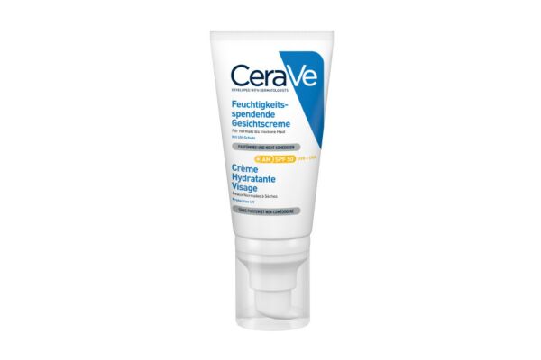 CERAVE Crème hydratante visage SPF50 52 ml