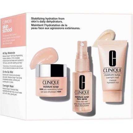 CLINIQUE Mini Hydration Kit 3 pce