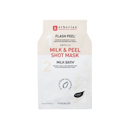 ERBORIAN KOREAN THER Milk & Peel Shot Mask 18 g