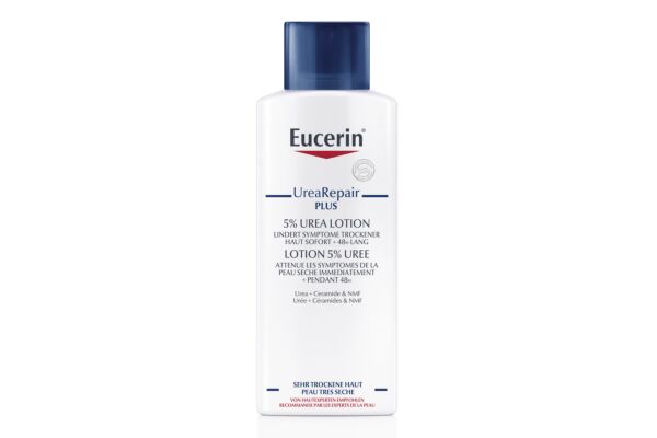 EUCERIN UreaRepair PLUS lot 5 % urée 250 ml