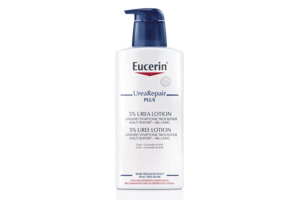 EUCERIN UreaRepair PLUS lot 5 % urée 400 ml
