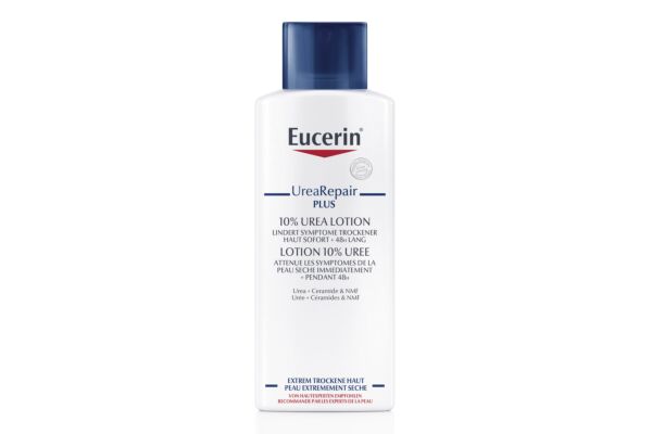 EUCERIN UreaRepair PLUS lot 10 % urée 250 ml