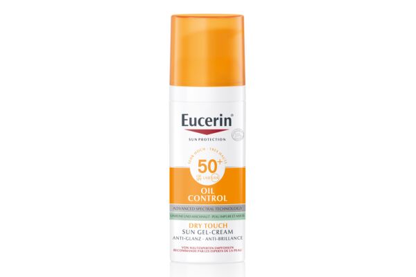 EUCERIN SUN Face Oil Control gel-cr SPF50+ 50 ml