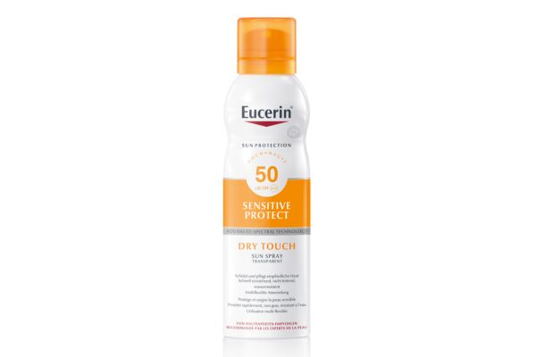 EUCERIN SUN Body Spr Oil Cont D Touch SPF50 200 ml