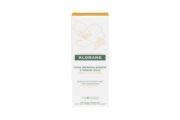 KLORANE Crème dépilatoire apais zones sens 75 ml