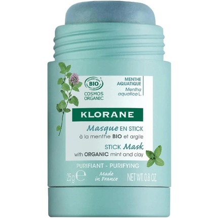 KLORANE Menthe Aquat bio masque stick 25 ml