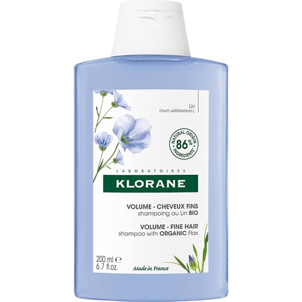 KLORANE Lin bio shampooing tb 200 ml