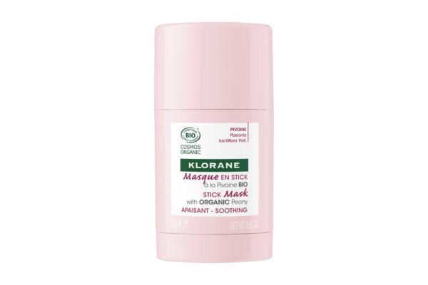 KLORANE Pivoine bio masque stick 25 g