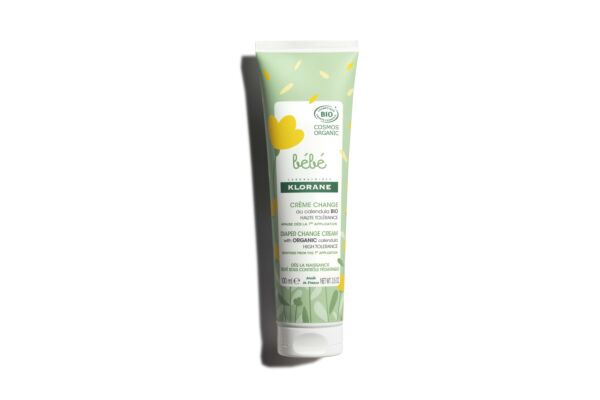 KLORANE Bébé Crème de change bio tb 100 ml