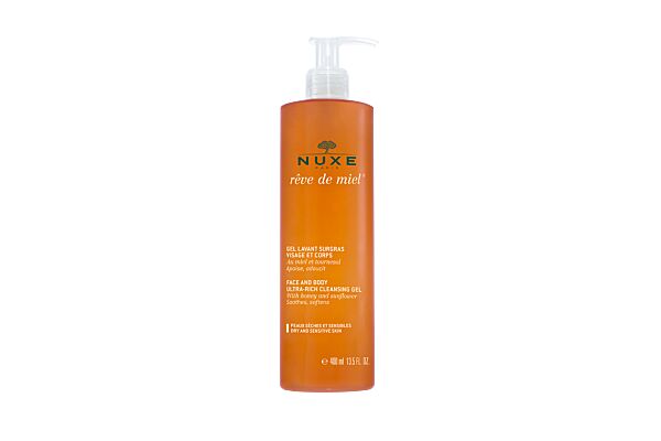 NUXE REVE MIEL Gel Surgras Visage&Corps 400 ml