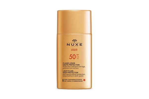 NUXE SUN SPF50 Léger Visage Haute Prot fl 50 ml