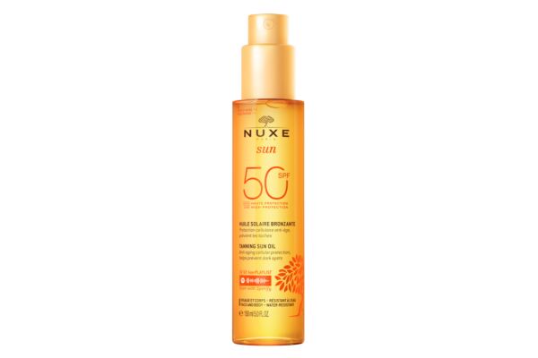 NUXE SUN Huile Bronz Vis&Corps Spf50 150 ml
