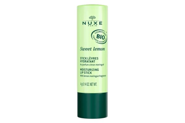 NUXE Sweet Lemon Lèvres BIO stick 4 g