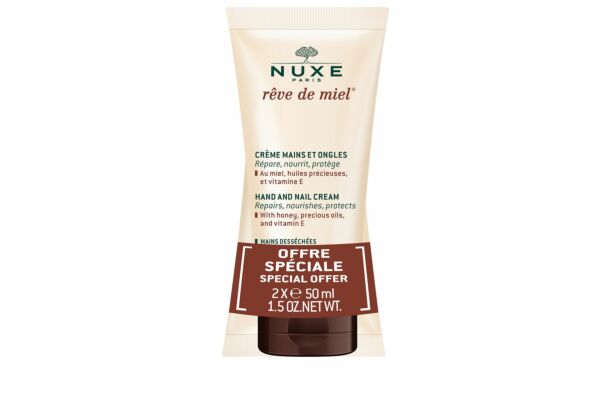 NUXE REVE MIEL Duo Cremes Mains 2 x 50 ml