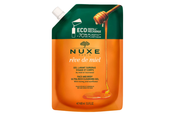NUXE REVE MIEL Gel Lavant Surgras Eco R 400 ml