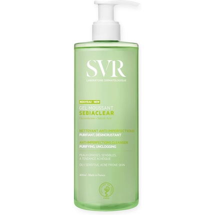SVR SEBIACLEAR Gel Moussant (re) 400 ml