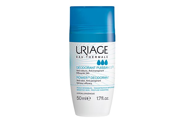 URIAGE Déodorant puissance3 roll on 50 ml
