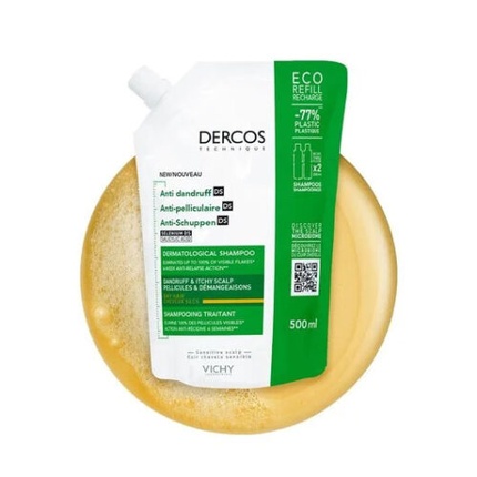 VICHY Dercos Anti dand DS Shamp ch sec Ref 500 ml