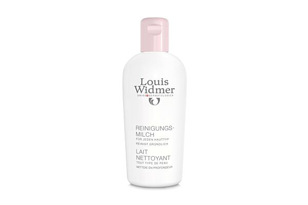 WIDMER lait nettoyant parf 200 ml