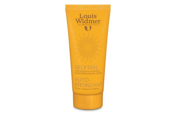 WIDMER autobronzant parfumée 100 ml