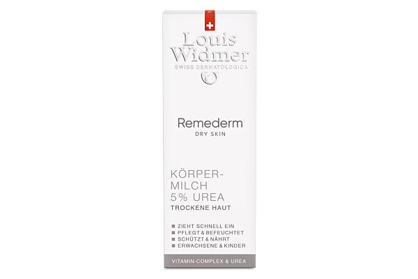 WIDMER Remederm lait corps 5% urée parf 200 ml