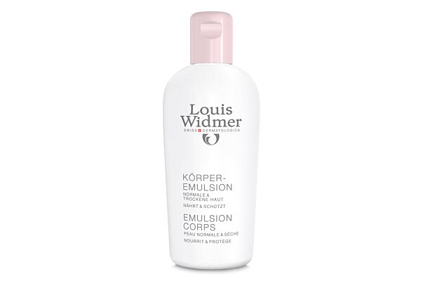 WIDMER emulsion corps sans parfum 200 ml