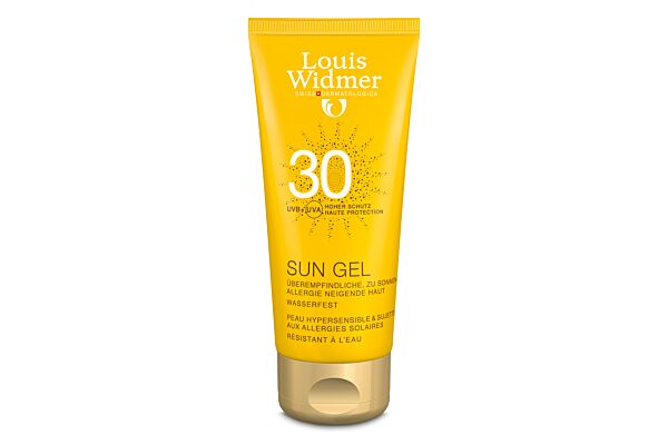 WIDMER sun gel SPF30 parf 100 ml