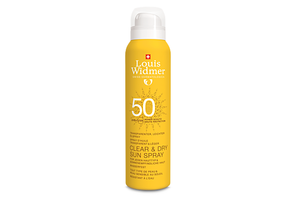 WIDMER Clear&Dry Sun SPF50 parf spr 200 ml